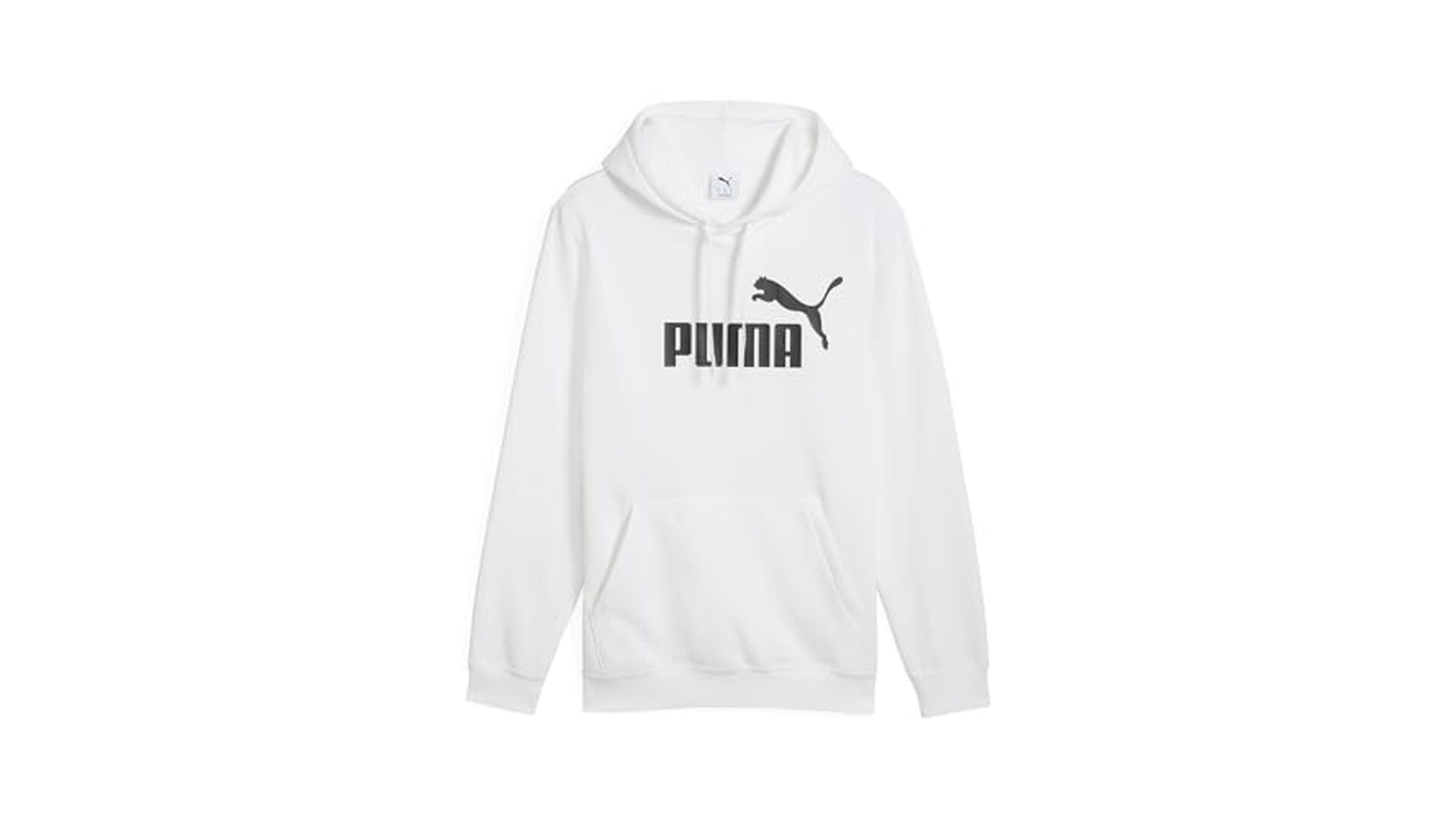 Puma Ess No. 1 Logo Hoodie Uomo Bianco