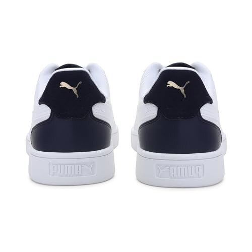 PUMA Shuffle Sneaker Unisex White/Peacoat/Gold - immagine 2