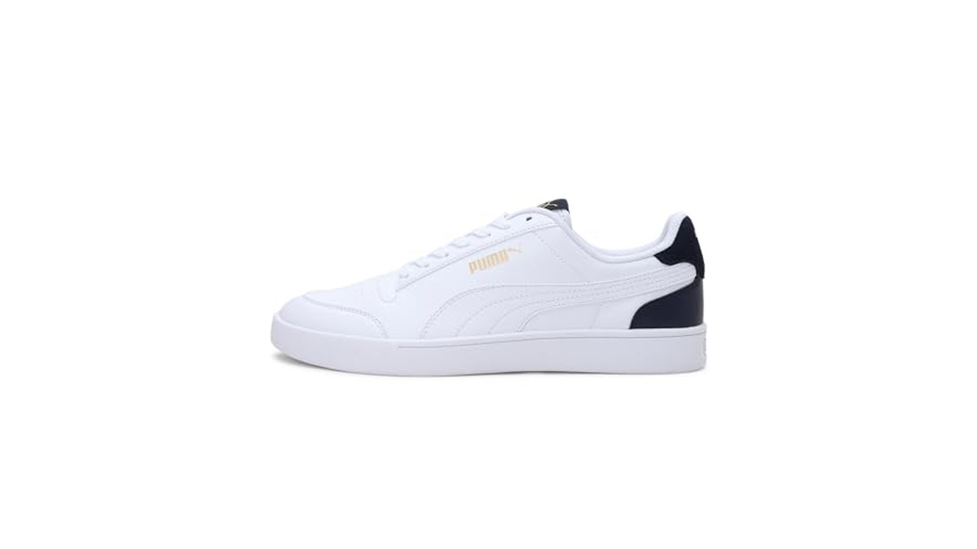 PUMA Shuffle Sneaker Unisex White/Peacoat/Gold