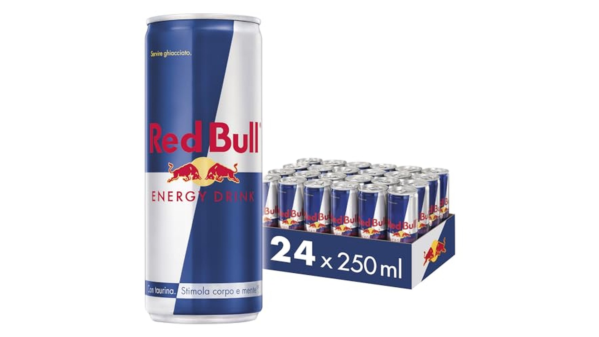 Red Bull Energy Drink 250ml - Confezione da 24