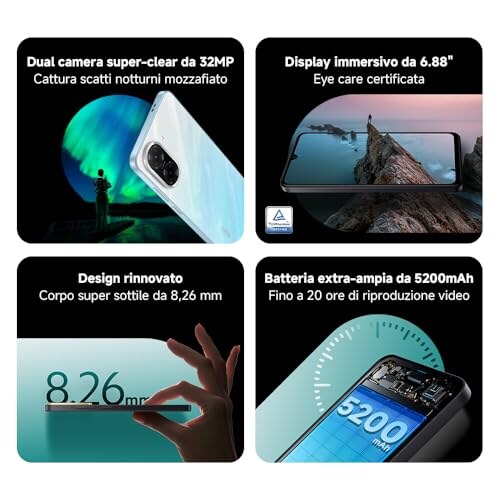 Redmi A5 Smartphone 4+128GB Verde - immagine 1