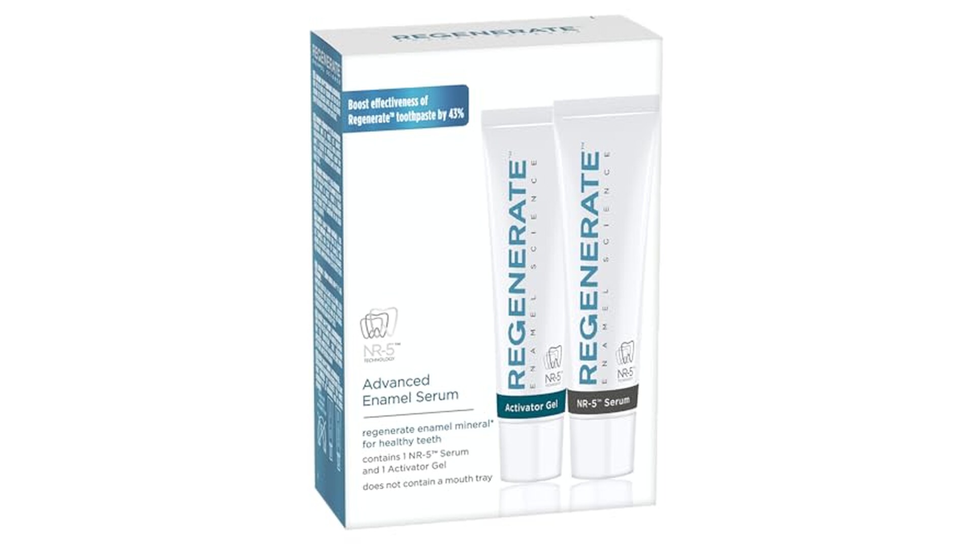Regenerate Siero NR-5™ e Gel Attivatore per Denti Bianchi