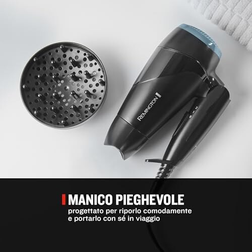 Remington Asciugacapelli Pieghevole 2000W - immagine 1