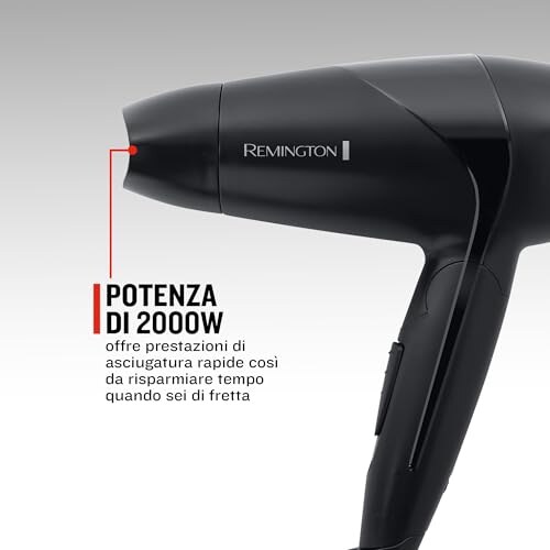 Remington Asciugacapelli Pieghevole 2000W - immagine 2