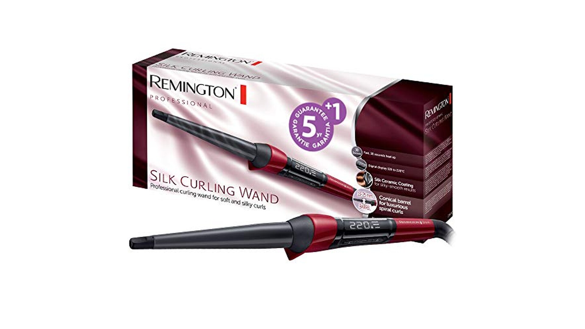 Remington Ferro Arricciacapelli Cono 13-25mm