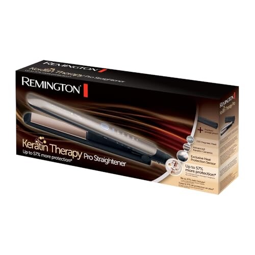 Remington Piastra Capelli S8593 con Sensore di Calore - immagine 9