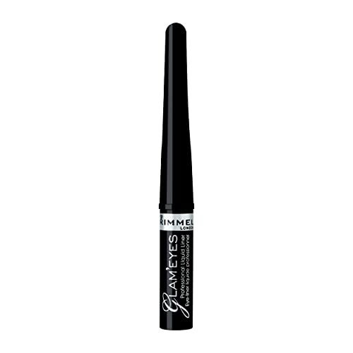 Rimmel London Eyeliner Liquido Glameyes Nero Opaco - immagine 3
