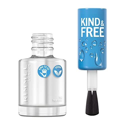 Rimmel London K&F Nails 150 Top Coat (Confezione da 2) - immagine 1