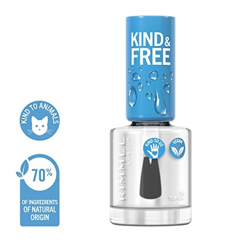 Rimmel London K&F Nails 150 Top Coat (Confezione da 2) - immagine 3