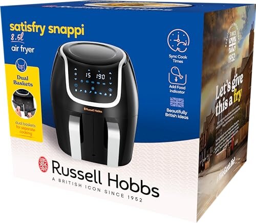 Russell Hobbs Friggitrice ad Aria Doppio Cestello - immagine 9