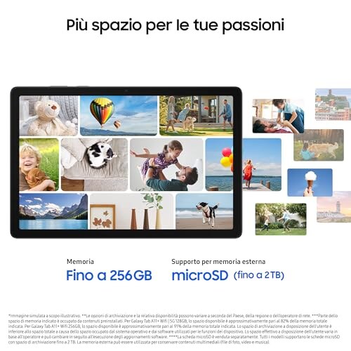Samsung Galaxy Tab A11+ 8GB RAM, 256GB - immagine 3