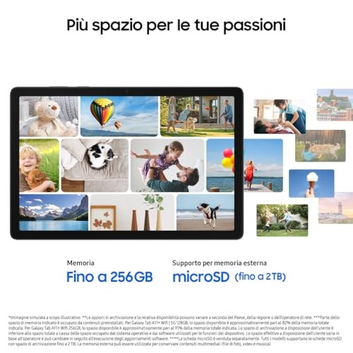Samsung Galaxy Tab A11+ WiFi 6GB RAM 128GB - immagine 3