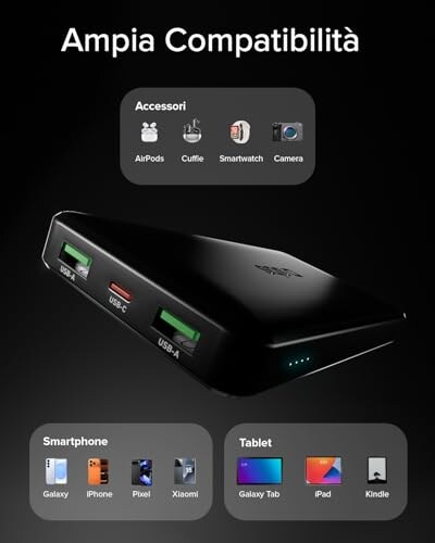 SBS PowerBank 10000mAh FAST con 22.5W Power Delivery - immagine 3
