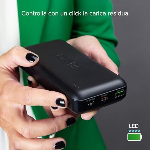SBS PowerBank 20000mAh con Ricarica Rapida - immagine 2