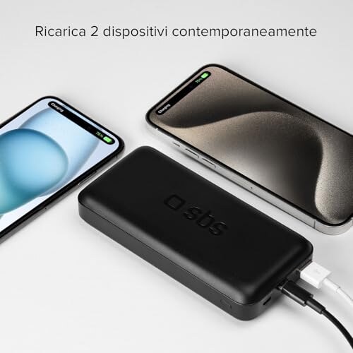 SBS PowerBank 20000mAh con Ricarica Rapida - immagine 5