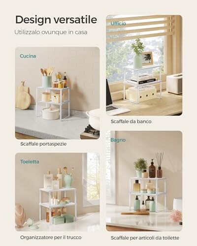 Scaffali Portaspezie SONGMICS Espandibili - immagine 4