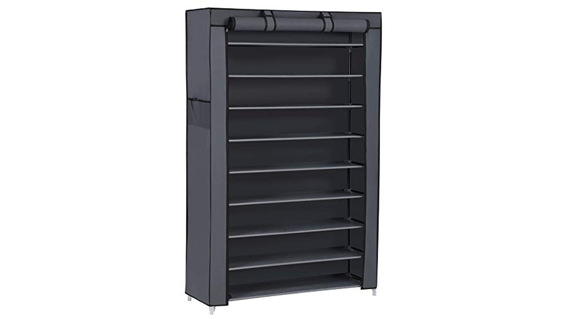 Scarpiera Slim SONGMICS 10 Ripiani Grigia