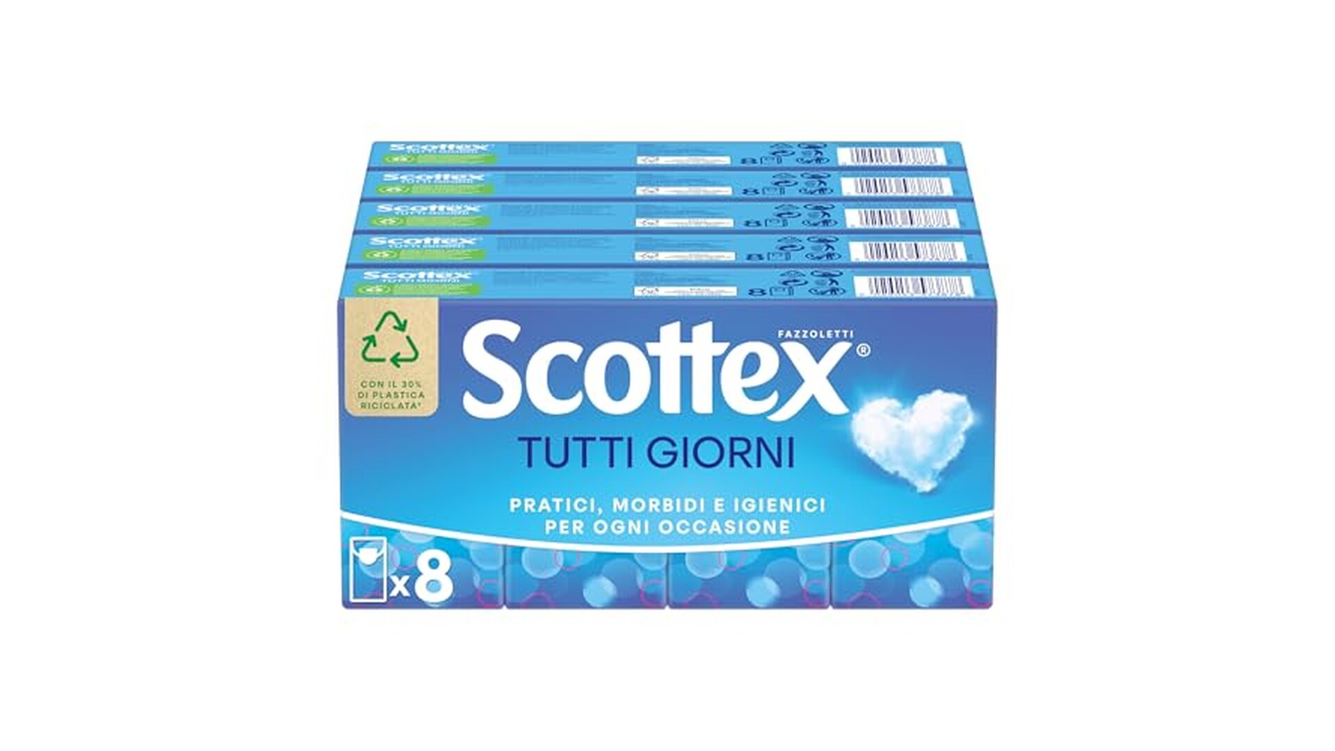Scottex Fazzoletti di Carta 80 Pz