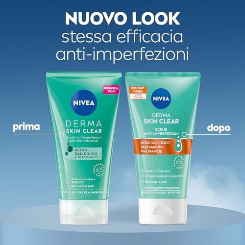 Scrub Viso NIVEA Derma Skin Clear 150ml - immagine 6
