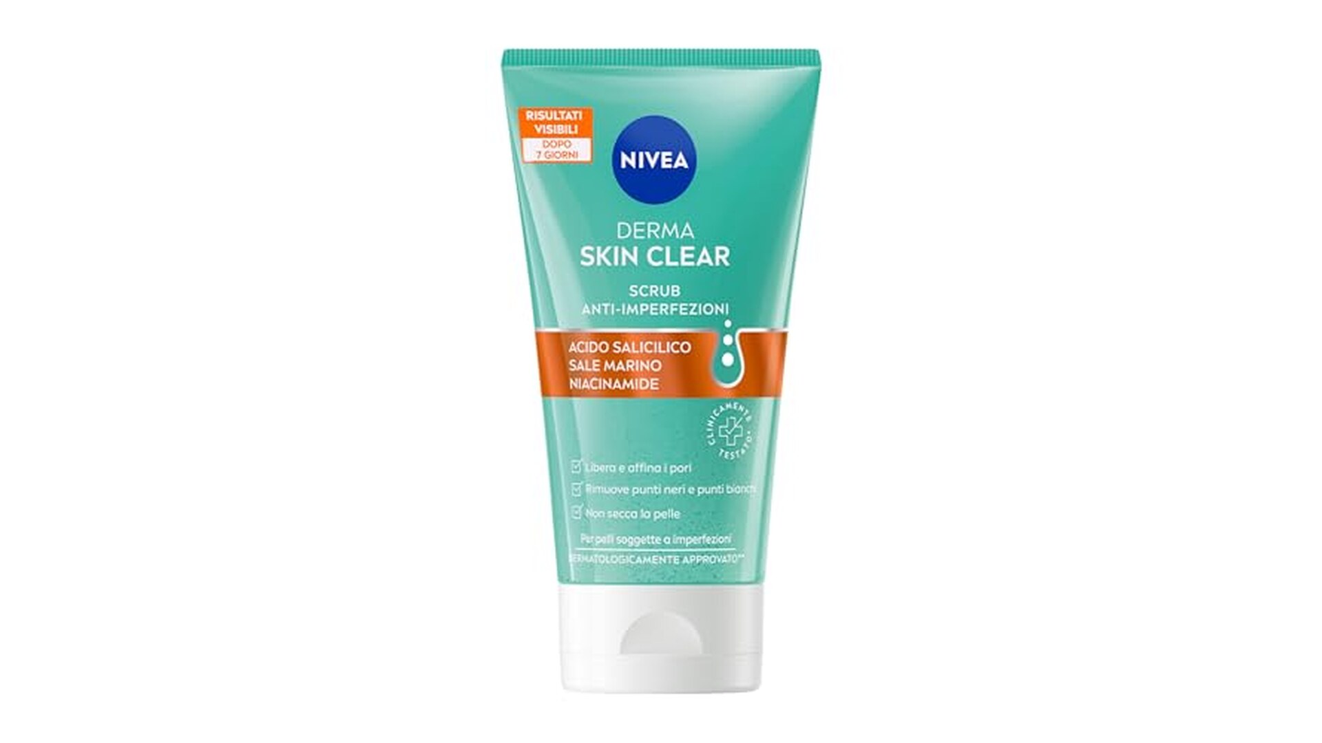 Scrub Viso NIVEA Derma Skin Clear 150ml