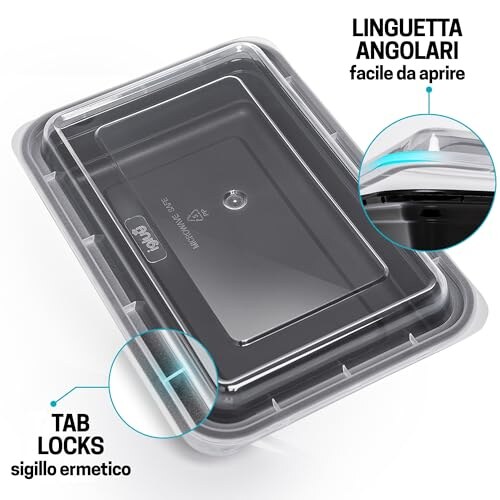 Set 10 Contenitori Alimenti Igluu da 828ml - immagine 4