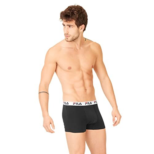 Set di 4 Boxer Uomo Cotone Stretch Ventilati Fila - immagine 1