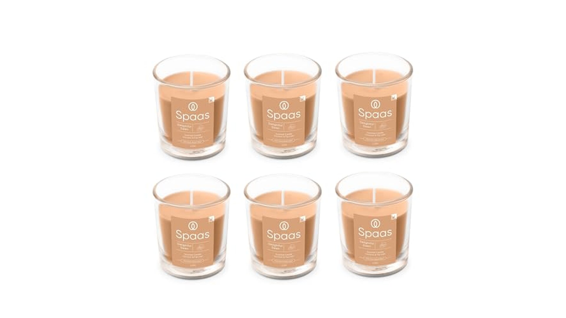 Set di 6 Candele Profumate Spaas