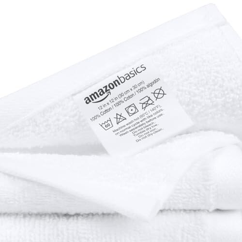 Set Asciugamani Bagno Amazon Basics 24 Pezzi - immagine 2