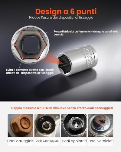 Set Bussole e Cricchetti VEVOR 27 pezzi - immagine 2