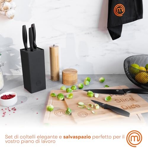 Set Coltelli da Cucina MasterChef 5 Pezzi - immagine 2