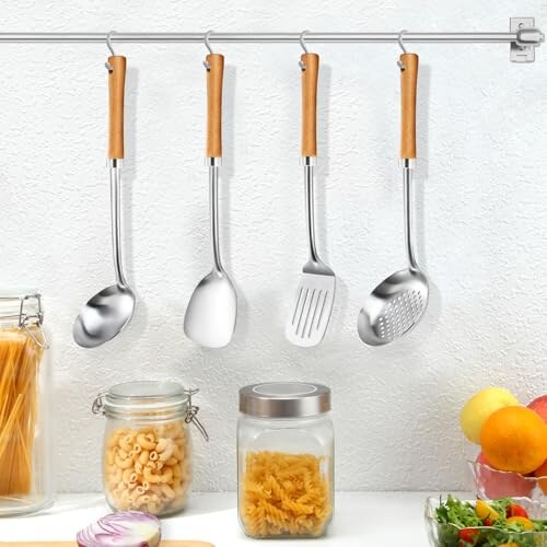 Set Utensili Cucina Pleafind Acciaio Inox 4 Pezzi - immagine 6