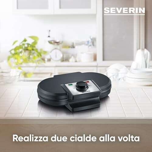 Severin Macchina Waffle Duo - Waffle a Cuore - immagine 2