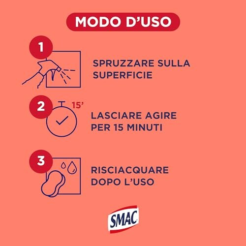 Smac Sgrassatore Disinfettante Spray 650ml - immagine 4