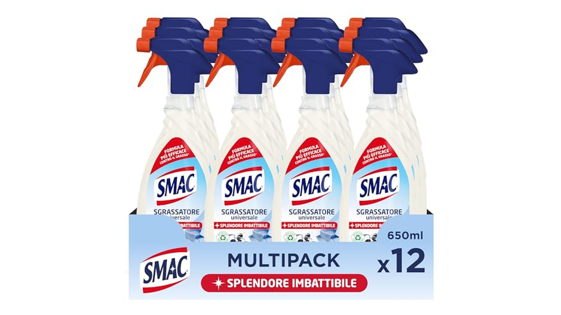 Smac Sgrassatore Universale Spray Multisuperficie