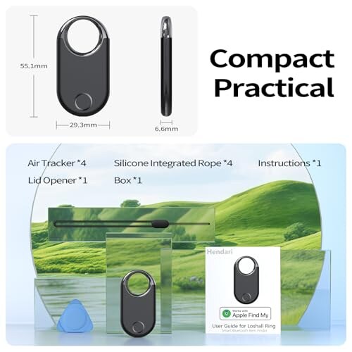 Smart Air Tags Bluetooth Tracker 4 Pezzi - immagine 5
