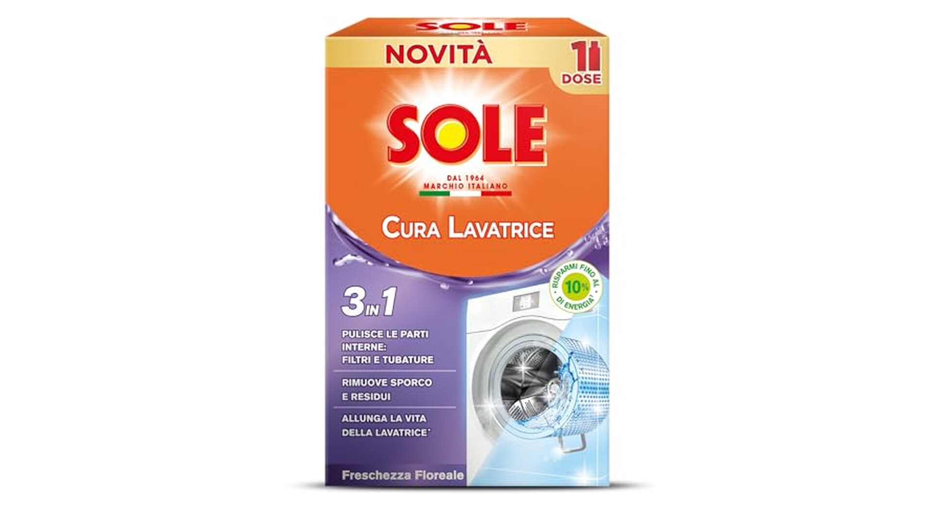 Sole Cura Lavatrice Freschezza Floreale 250ml
