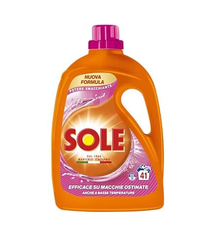 Sole Detersivo Lavatrice Liquido 123 Lavaggi - immagine 1
