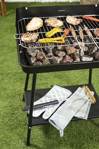 Soriani Barbecue a Carbone Rettangolare 58x38cm Sun-Day - immagine 5