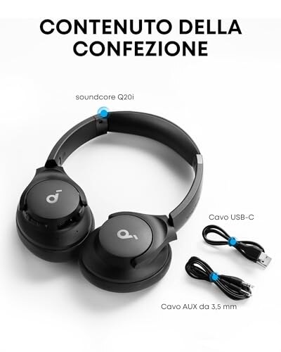 Soundcore Q20i Cuffie Bluetooth Over Ear - immagine 7