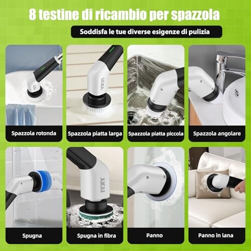 Spazzola Elettrica YKYI per Pulizia Casa - immagine 5
