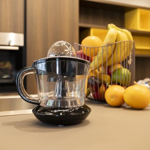 Spremiagrumi Elettrico 700ML Nero con Movimento Bidirezionale - immagine 4