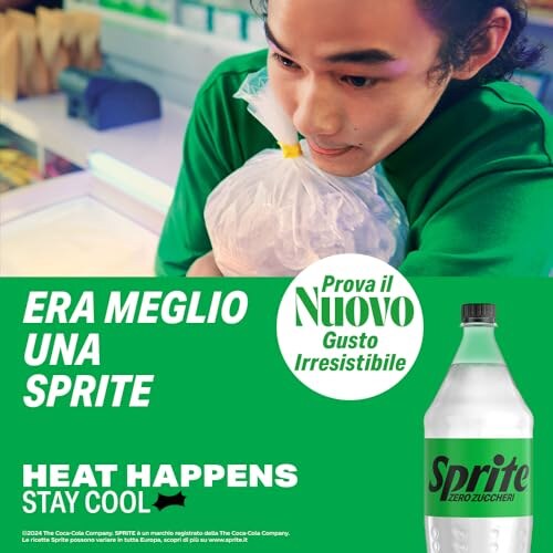 Sprite Zero Bevanda Frizzante Lemon-Lime 6x1.5L - immagine 4