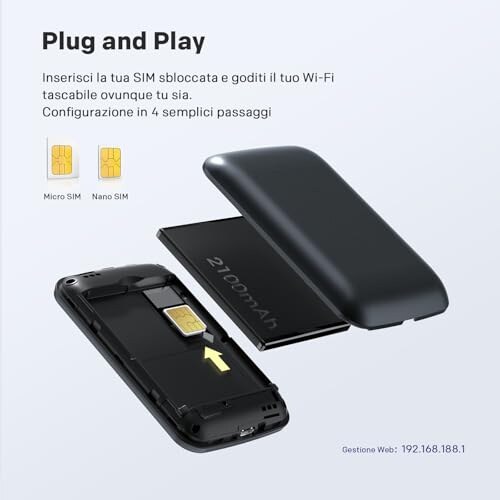 STRONG 4G Airspot 210: WiFi Portatile Versatile - immagine 2