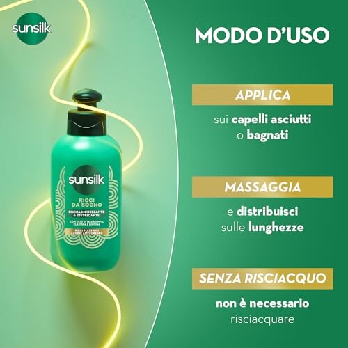 Sunsilk Crema Districante Ricci da Sogno 6x200ml - immagine 3