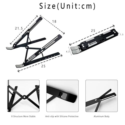 Supporto Laptop Pieghevole AITODOS TA - immagine 1
