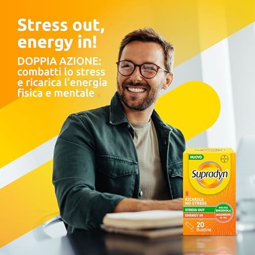 Supradyn Ricarica No Stress Integratore Limone - immagine 1