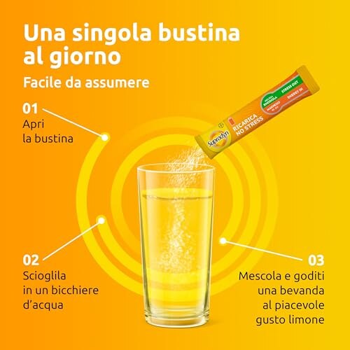 Supradyn Ricarica No Stress Integratore Limone - immagine 2