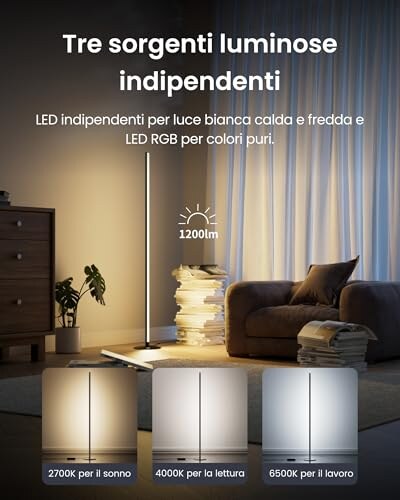 SwitchBot Lampada da Terra LED RGBCCT - immagine 3