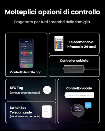 SwitchBot Lampada da Terra LED RGBCCT - immagine 6