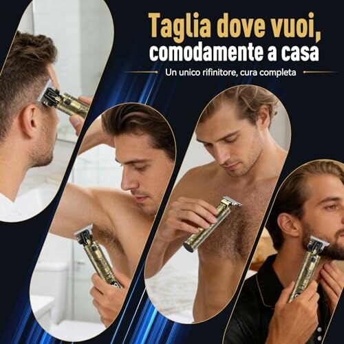 Tagliacapelli Uomo Solati con Display LED e Kit Rifinitore - immagine 5